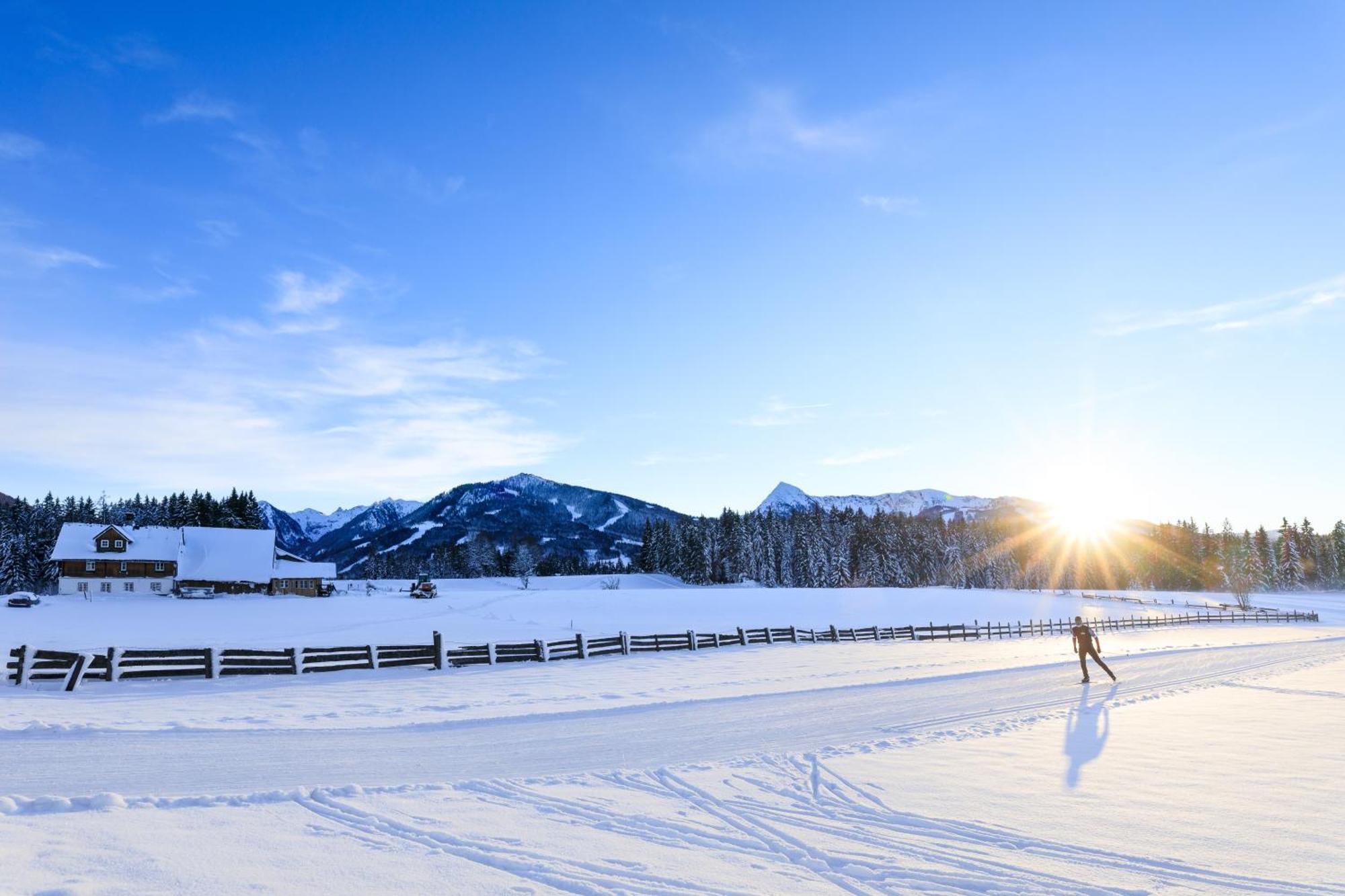 Bio-Holzhaus Und Landhaus Heimat Ramsau am Dachstein Esterno foto