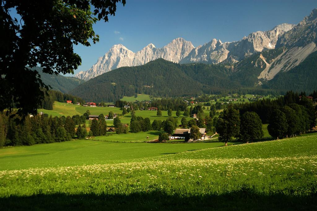 Bio-Holzhaus Und Landhaus Heimat Ramsau am Dachstein Esterno foto